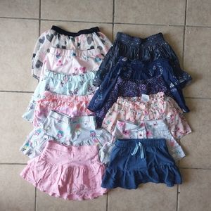 Bundle of girls skorts size 5